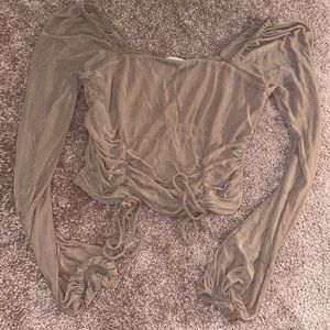 Brown top